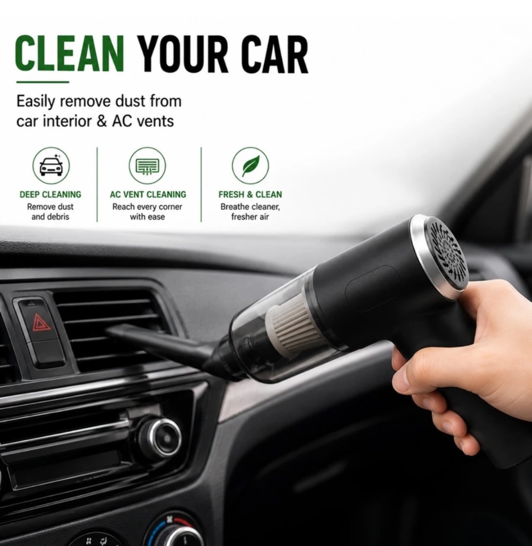 3-in-1 Portable Mini Vacuum Cleaner (AS-228)