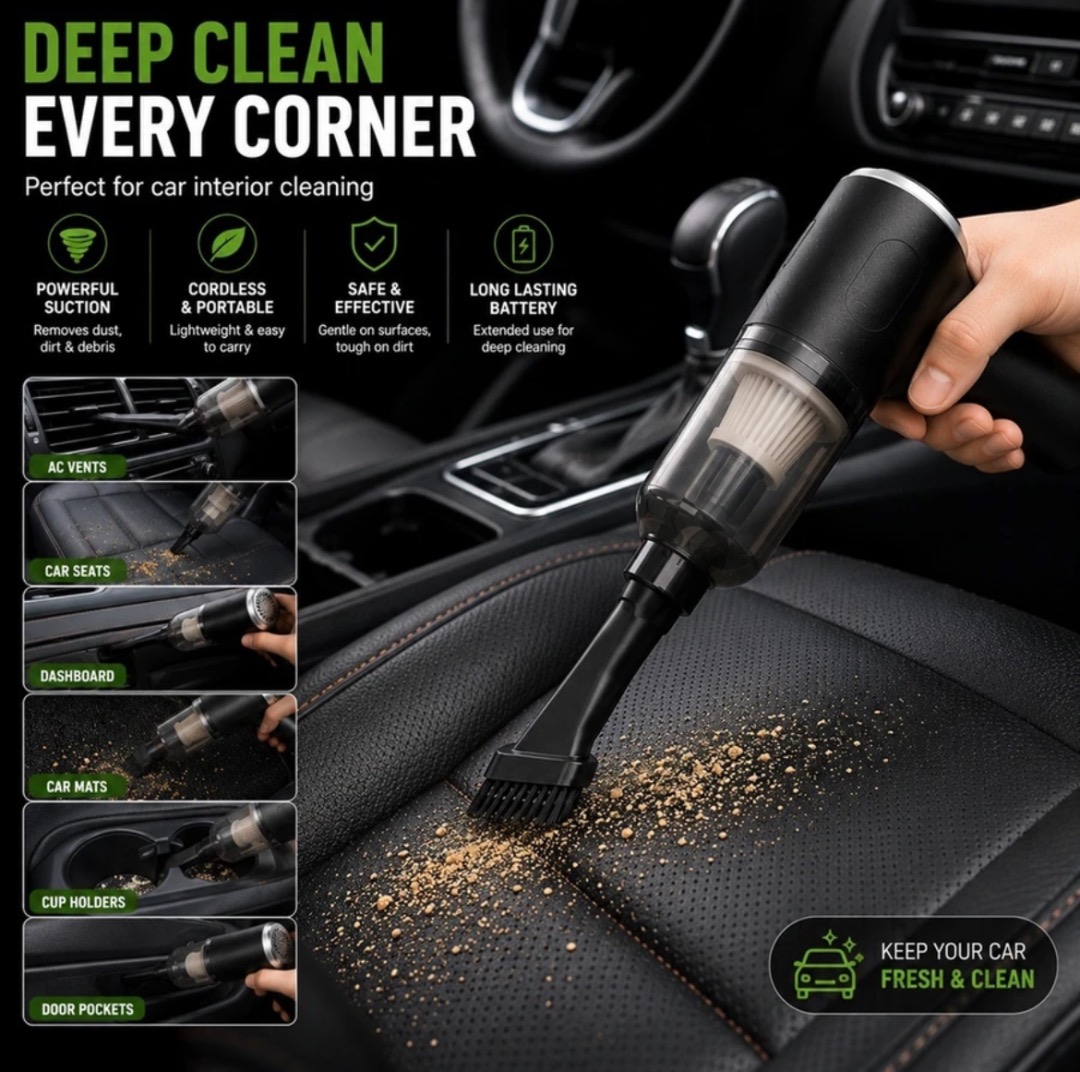 3-in-1 Portable Mini Vacuum Cleaner (AS-228)