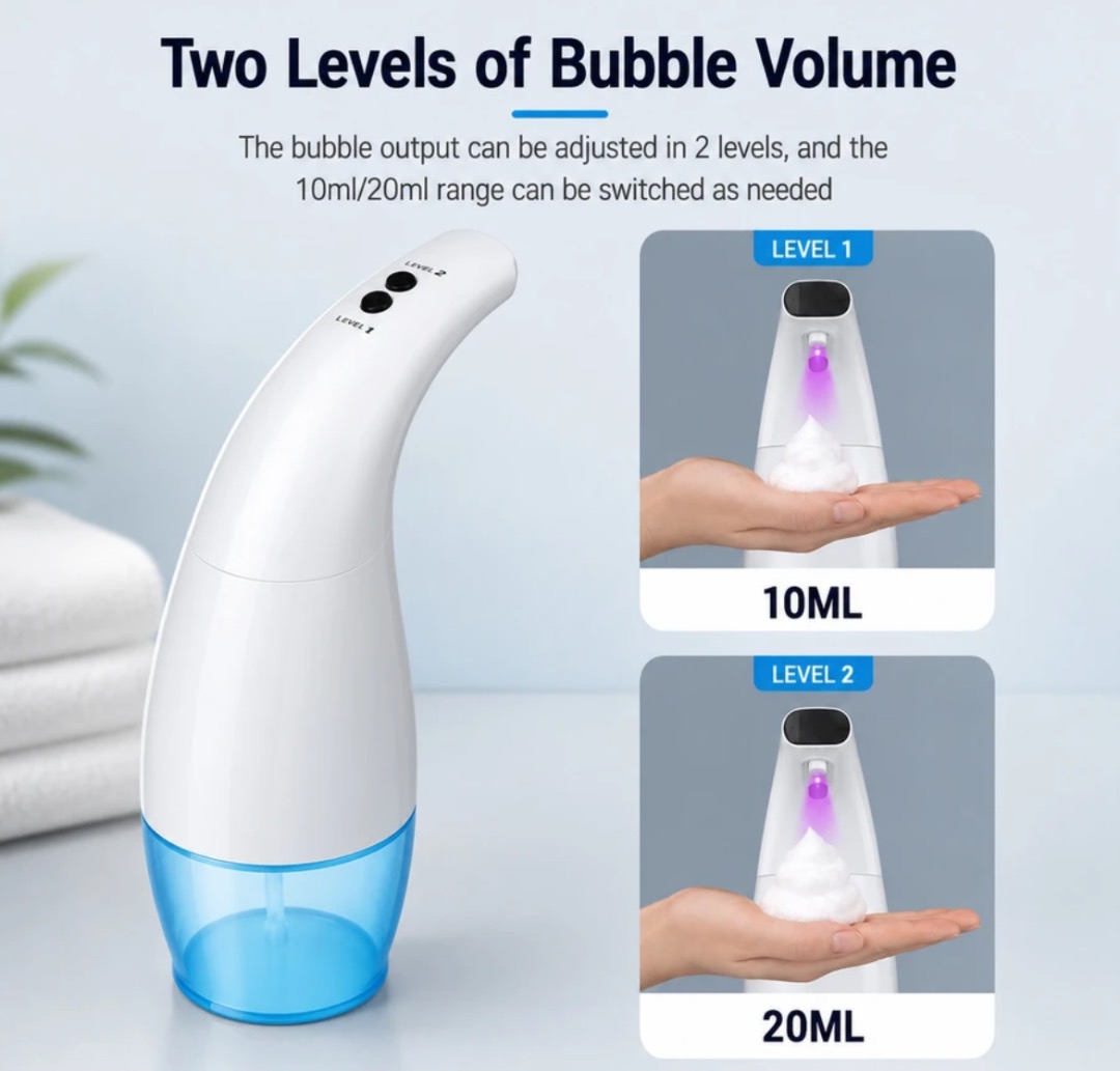 Automatic Touchless Soap Dispenser – 320ML Smart Sensor Foam Dispenser
