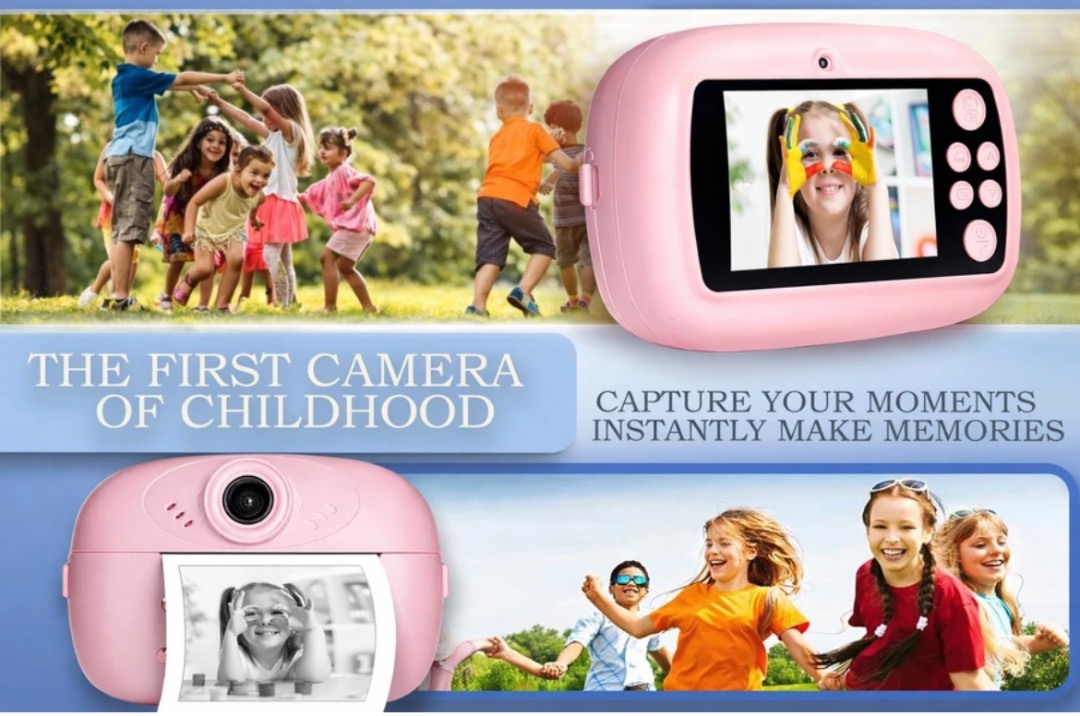 DIY Instant Digital Camera for Kids – Print, Play & Create Memories!