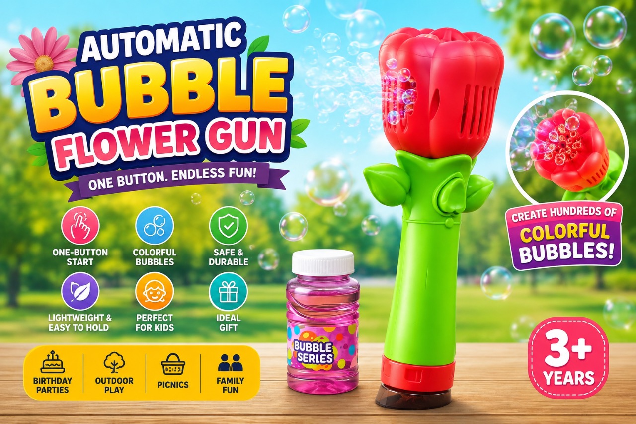 Flower Bubble Wand