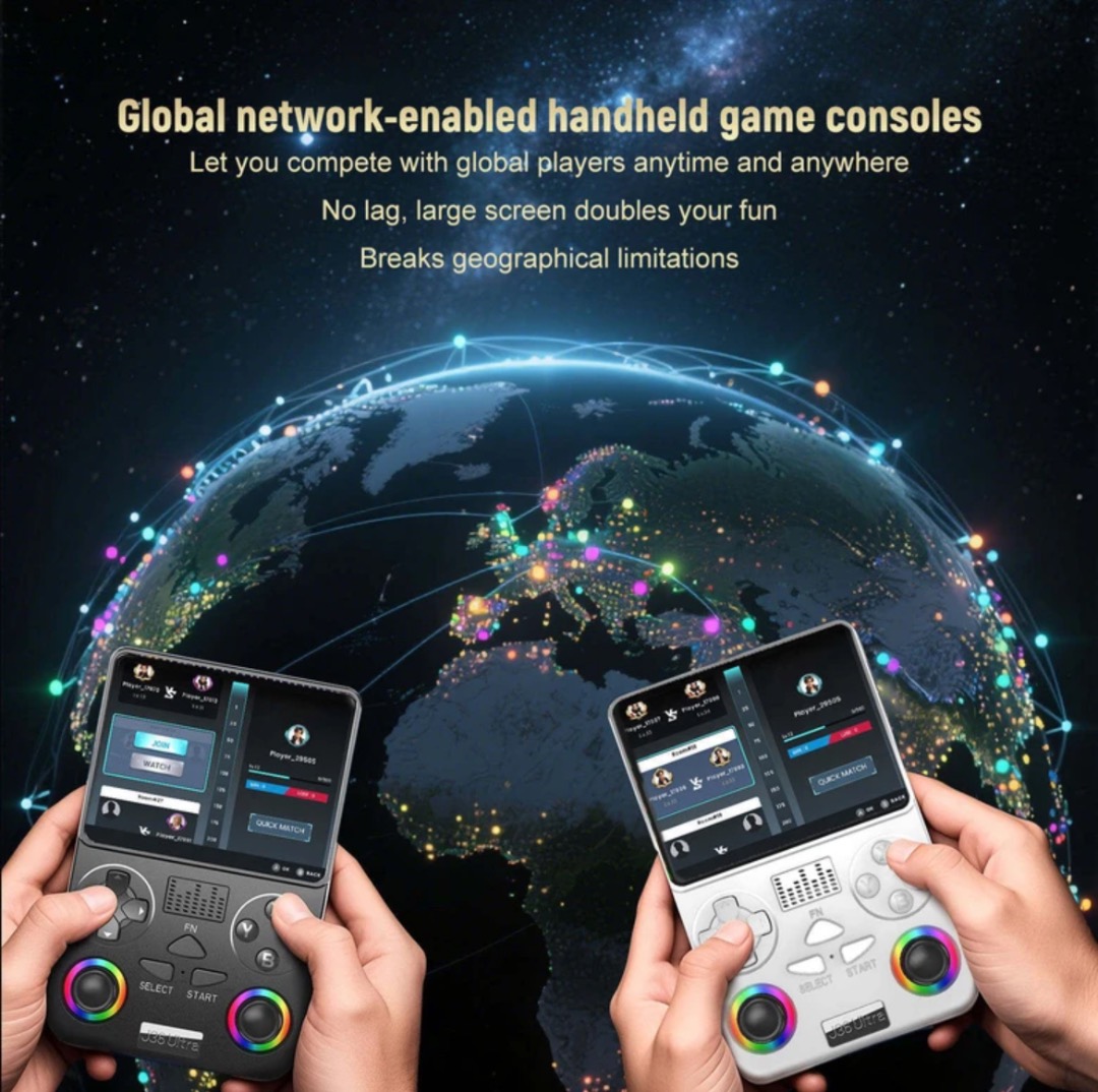 J36 Ultra Online Gaming Handheld Console Unlimited Gaming & Entertainment – Anytime, Anywhere!