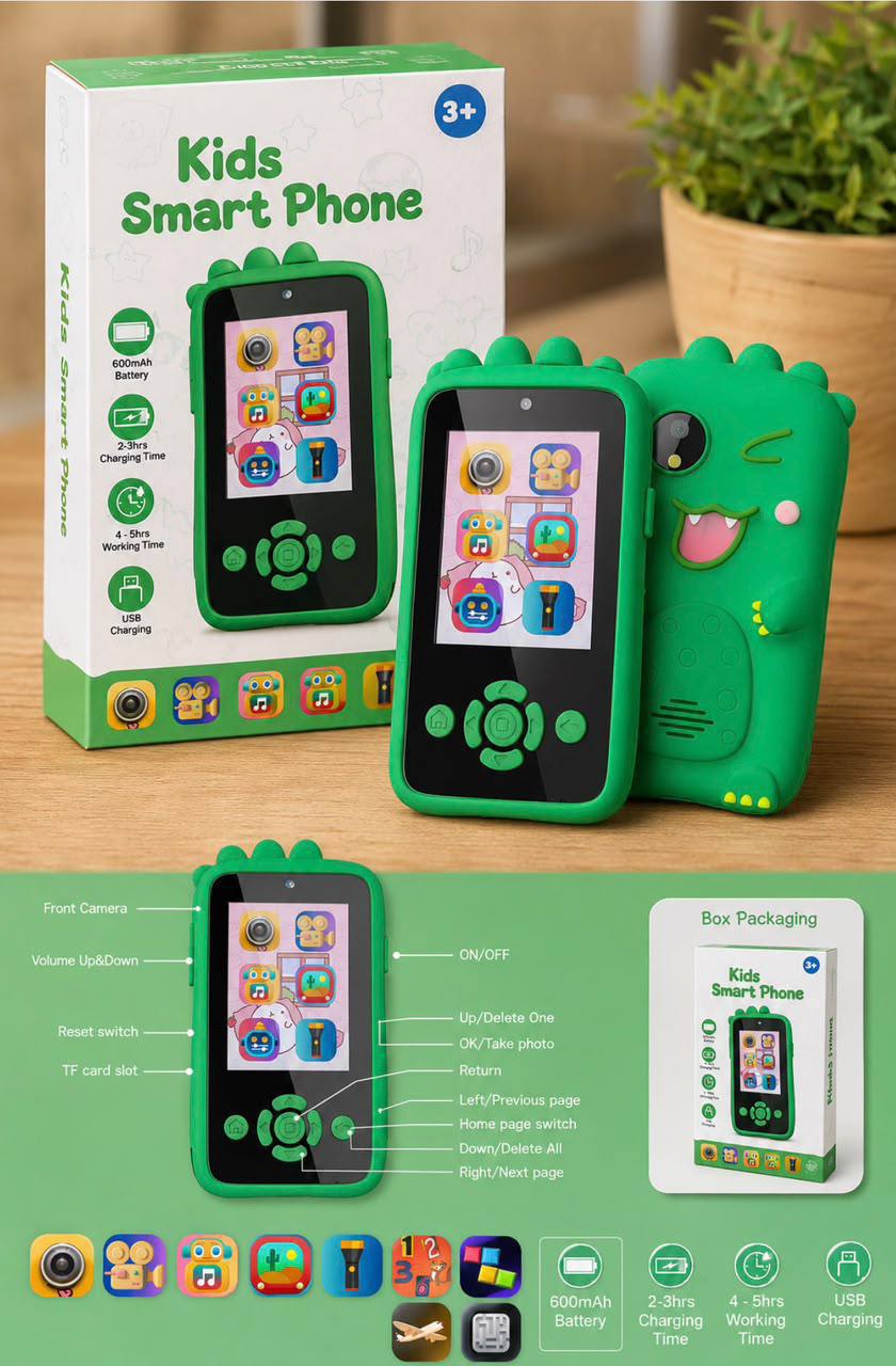 Kids Smart Phone Toy – Fun, Learning & Creativity in One!