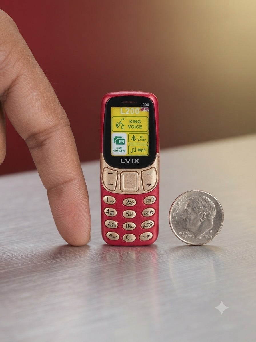 LVIX L200 – Ultra-Compact Feature Phone
