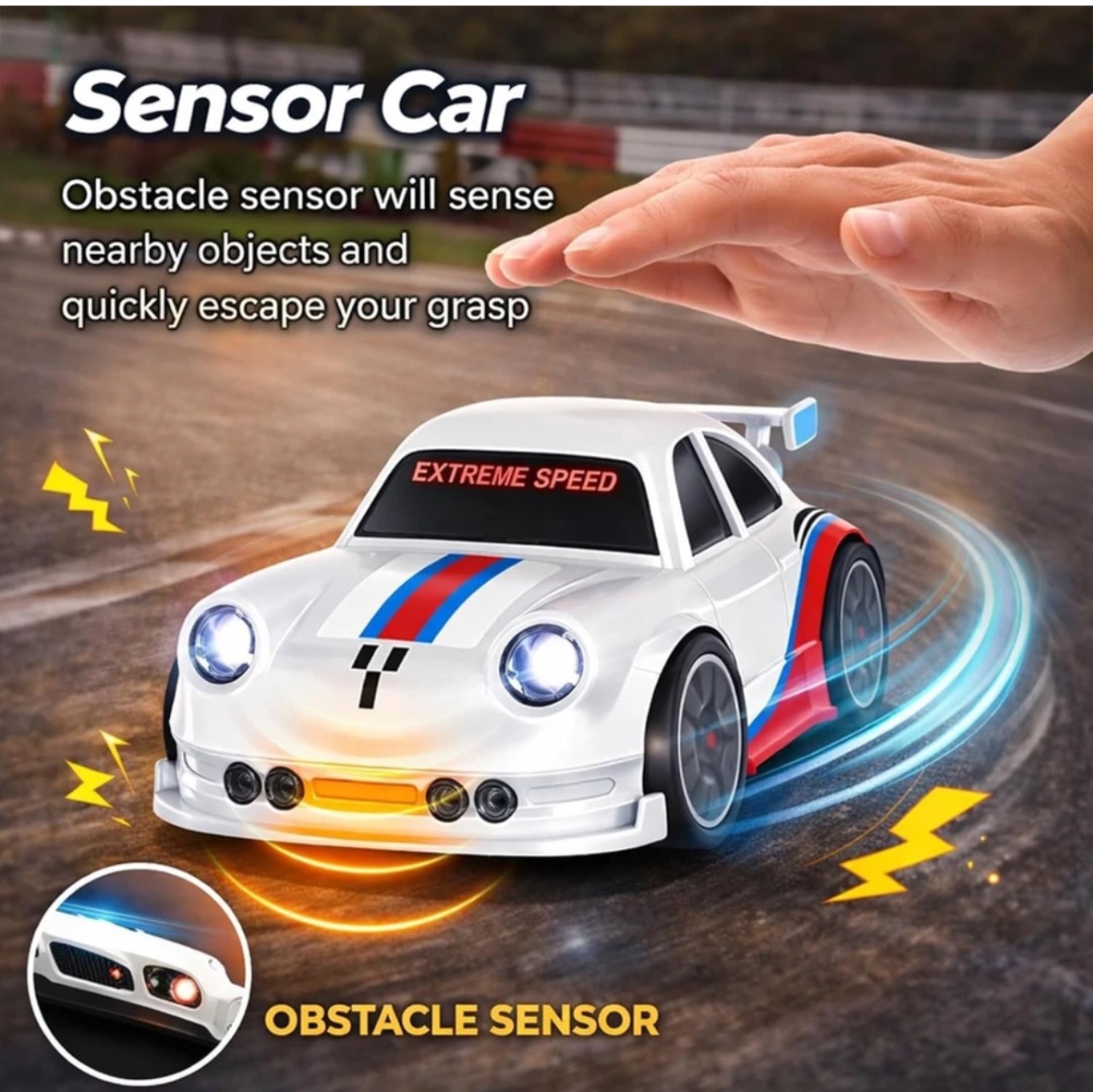 RC Mini Multi-Functional Racing Car – Remote Control Toy with Follow & Escape Modes