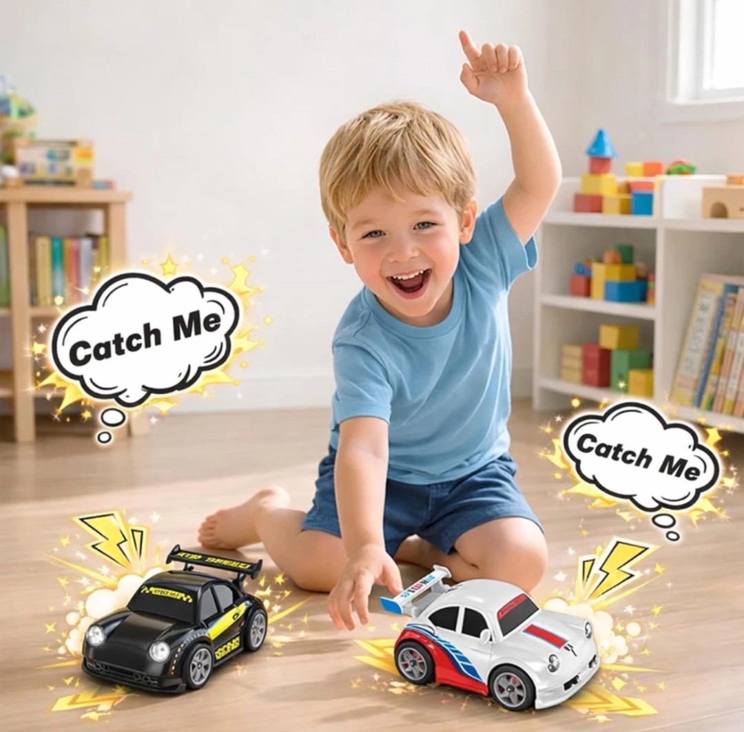 RC Mini Multi-Functional Racing Car – Remote Control Toy with Follow & Escape Modes