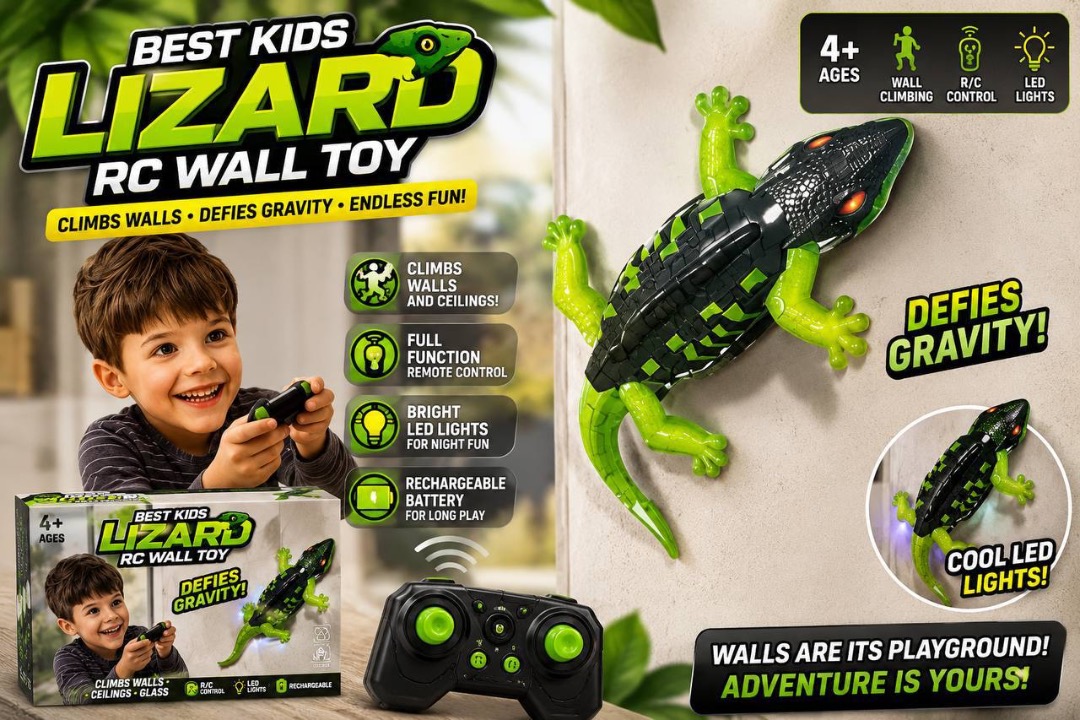 RC Wall Climbing Lizard Toy – Defy Gravity & Endless Fun!
