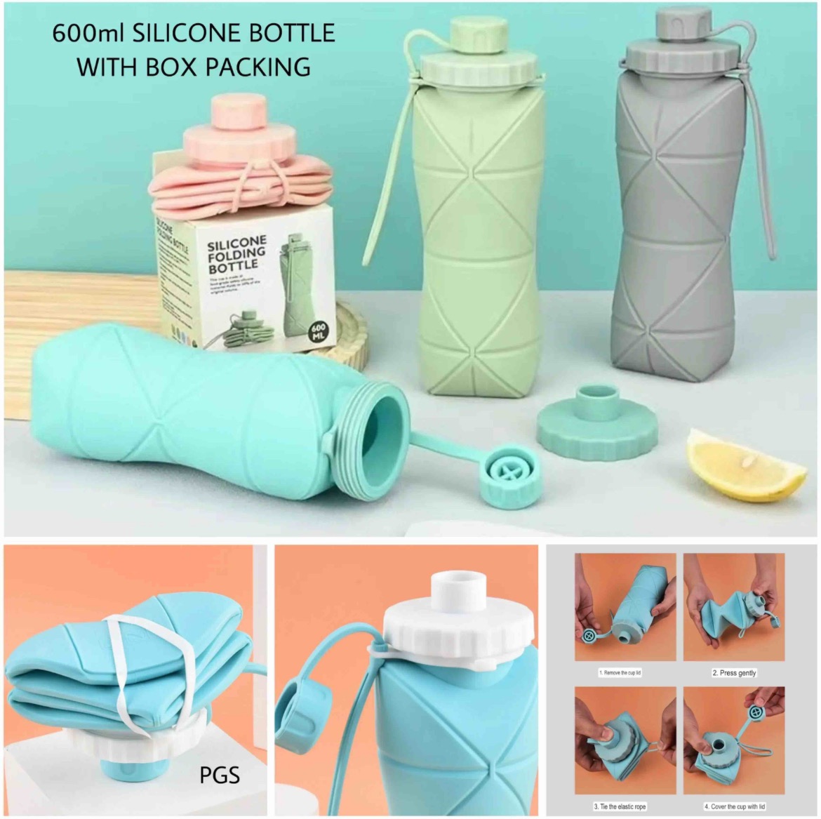Silicone Folding Bottle: Your Ultimate Travel Companion