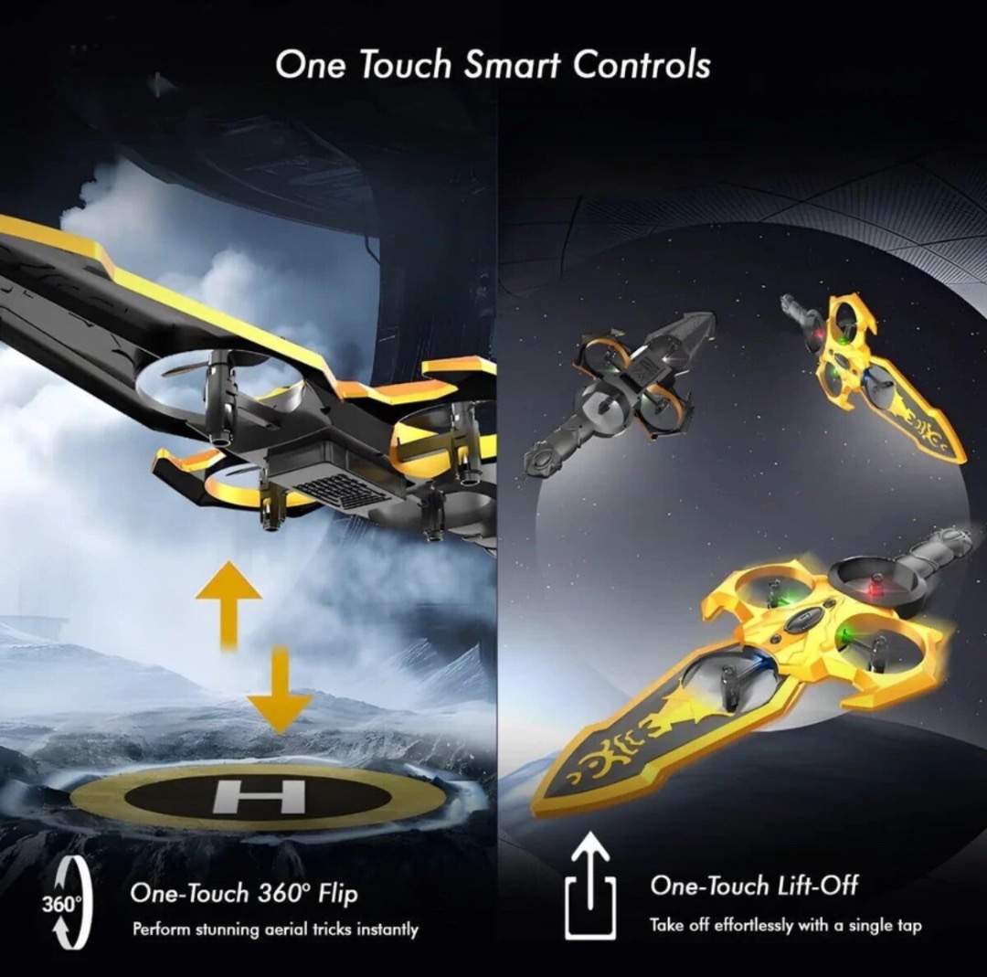 SZ Flying Sword Fighter Drone – Handheld RC Flying Drone for Kids