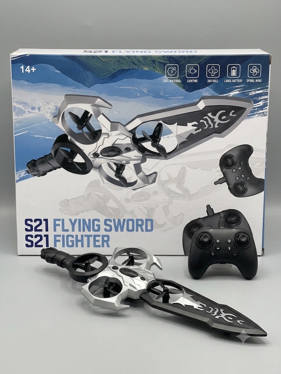 SZ Flying Sword Fighter Drone – Handheld RC Flying Drone for Kids