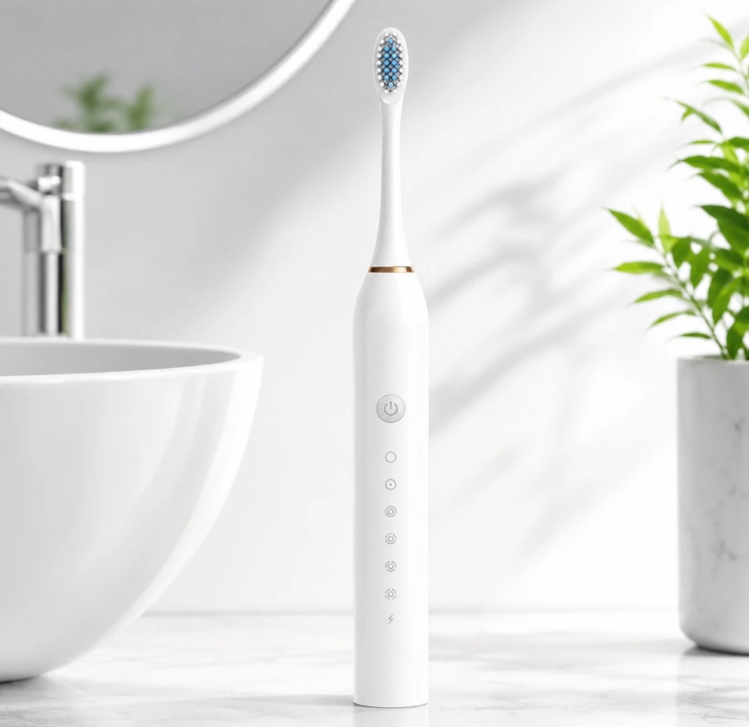X-3 Sonic Electric Toothbrush | USB Rechargeable | IPX7 Waterproof | 6 Cleaning Modes